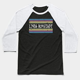 linda r retro rainbow Baseball T-Shirt